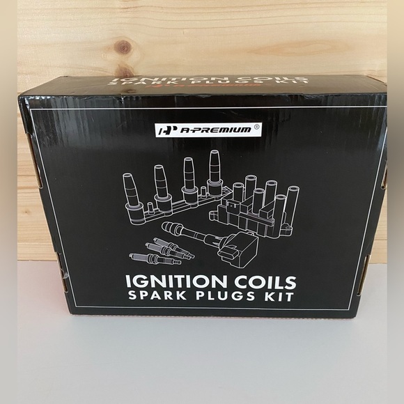 A-PREMIUM Ignition Coils & Spark Plugs Kit ICK84400-6-C 6 Pack Replacement Kit - Picture 2 of 9
